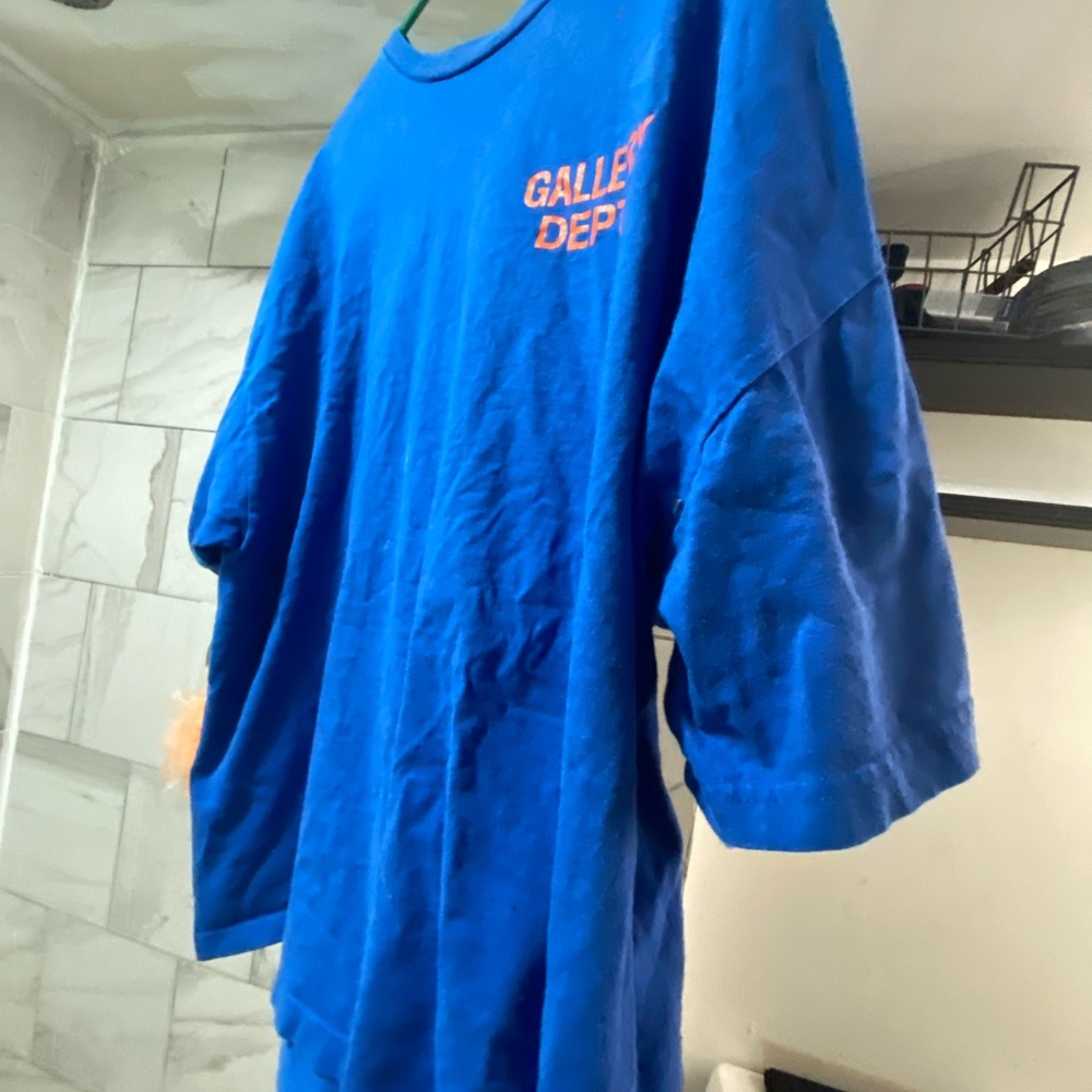 Gallery Dept Blue Long Sleeve Tee
